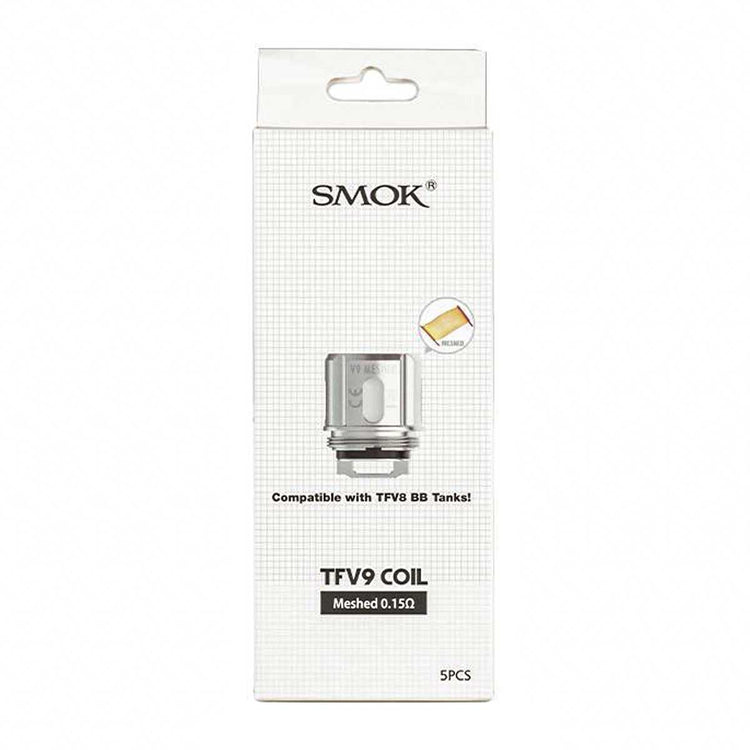 SMOK TFV9 Meshed Replacement Coils, Vape360 Canada