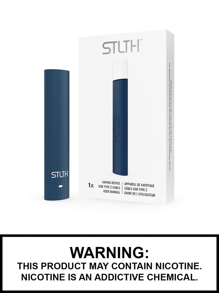 STLTH Type C Pod System Vape, Navy Blue, Vape360 Canada