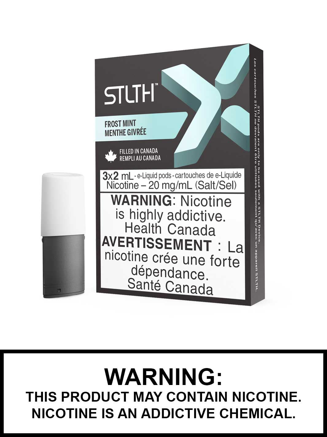 STLTH Pods, STLTH X Frost Mint, STLTH Compatible Pods, Vape360 Canada