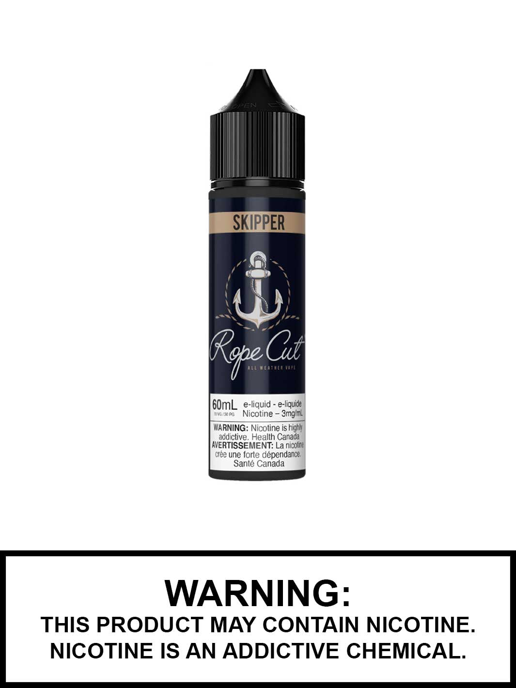 Skipper eJuice by Rope Cut Vape Juice, Tobacco eJuice in Canada, Vape360