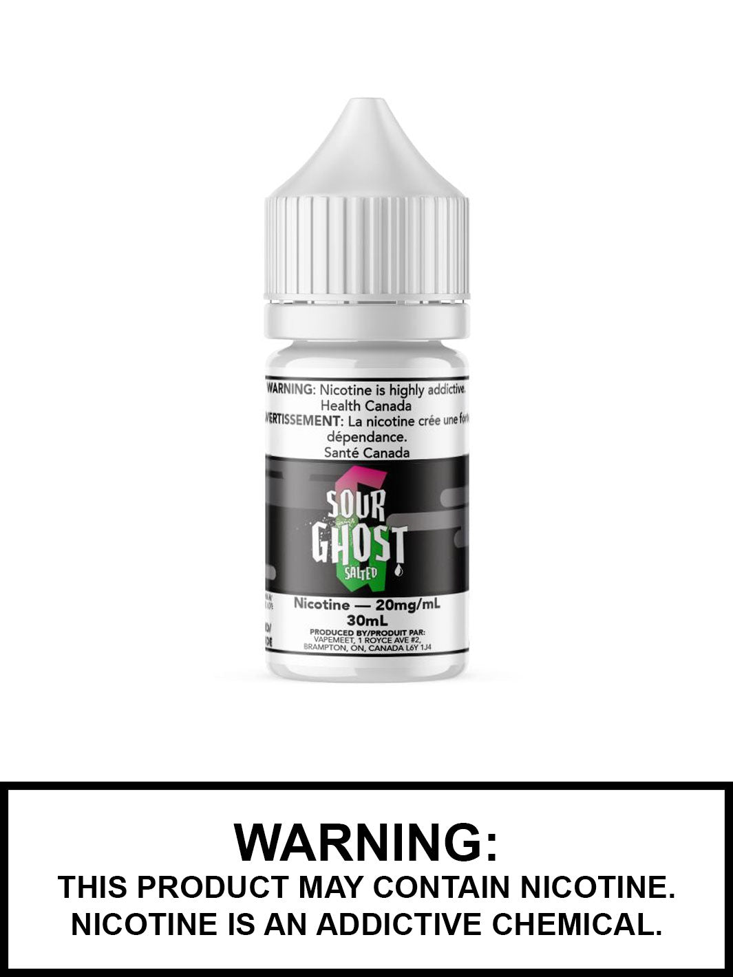 Sour Ghost Salted Vape Juice by Toronto Juice Co Canada, Vape360