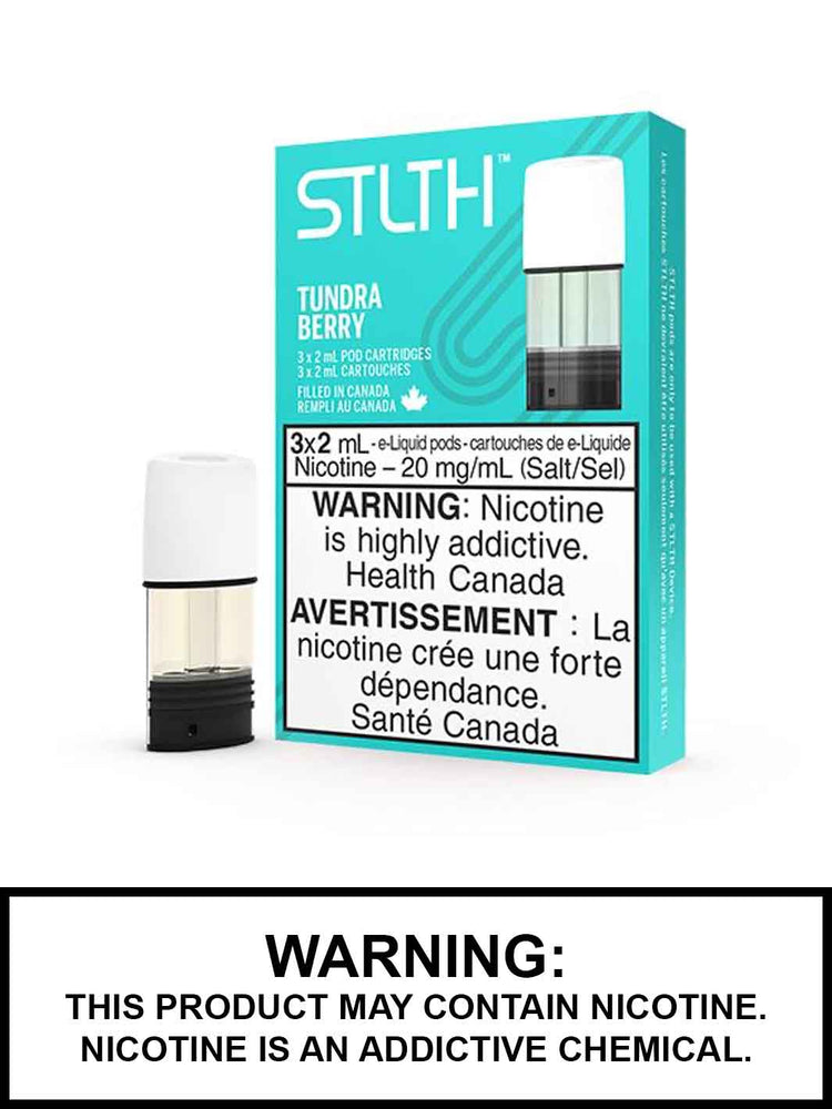 Tundra Berry STLTH Pods Canada, Mint eJuice, Vape360