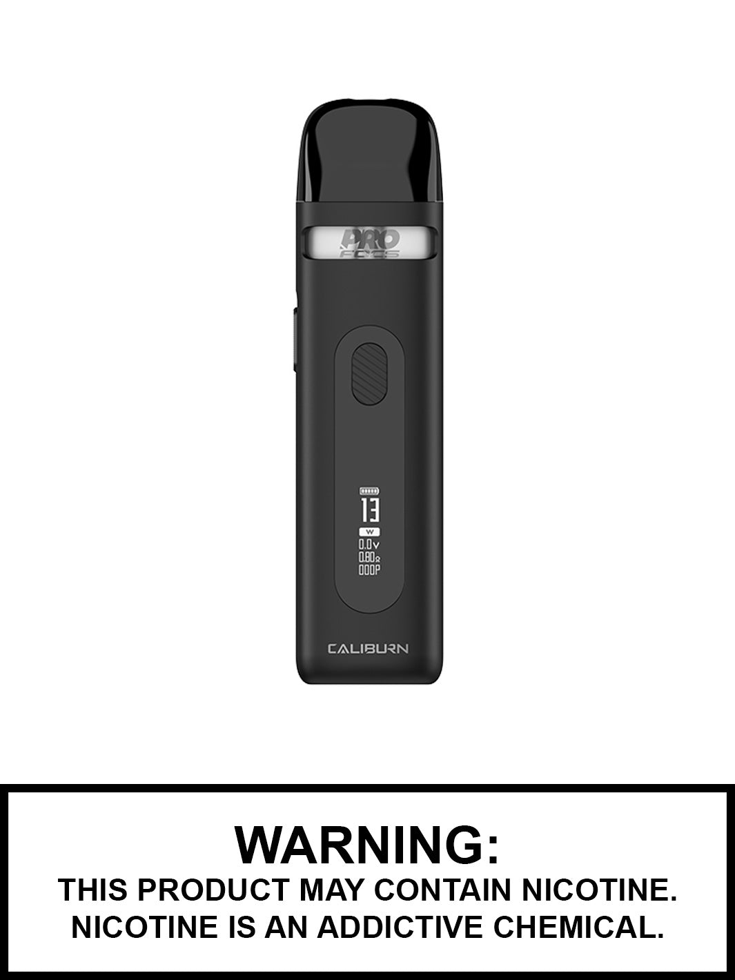 Uwell Caliburn X Pod System Kit, Matte Black, Vape360 Canada