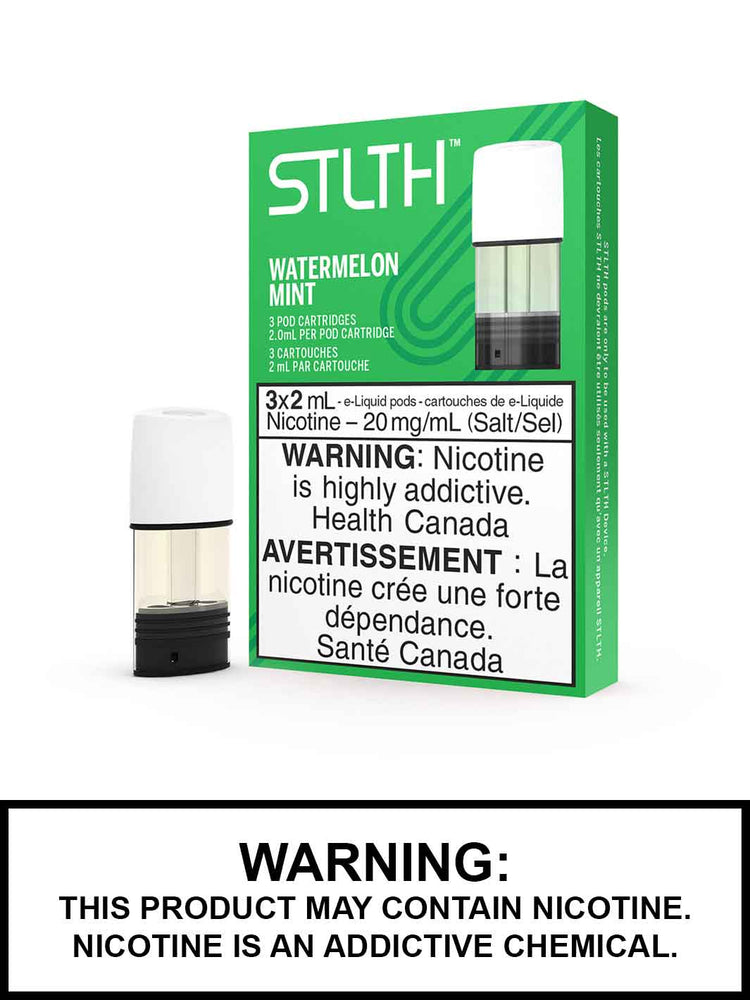 Watermelon Mint STLTH Pods Canada, Watermelon eJuice, Vape360