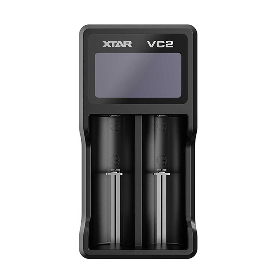 XTAR VC2 Dual Bay Battery Charger, Vape360 Canada