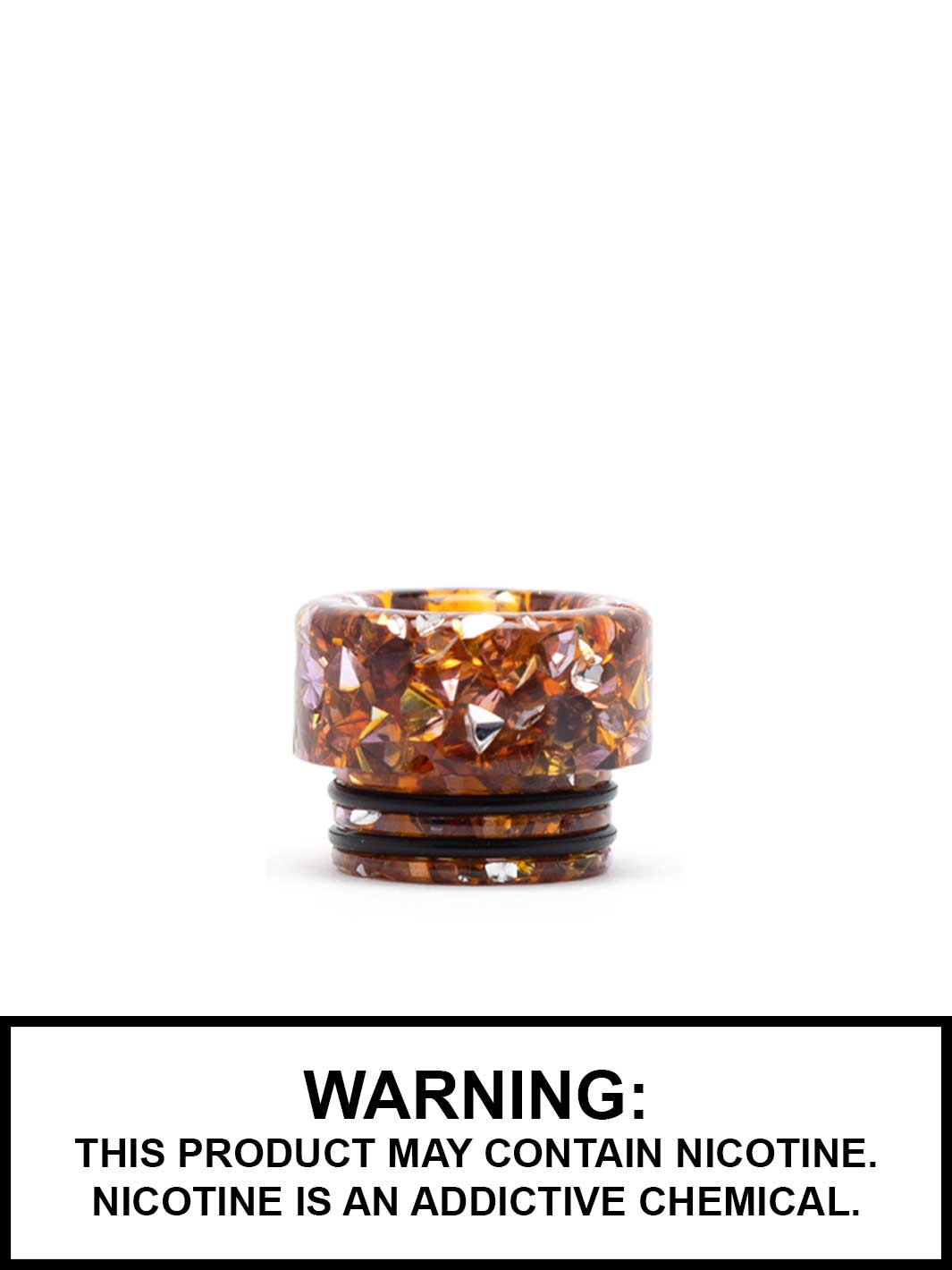 Yellow Gold 810 Drip Tip by DPS, Vape360 Canada