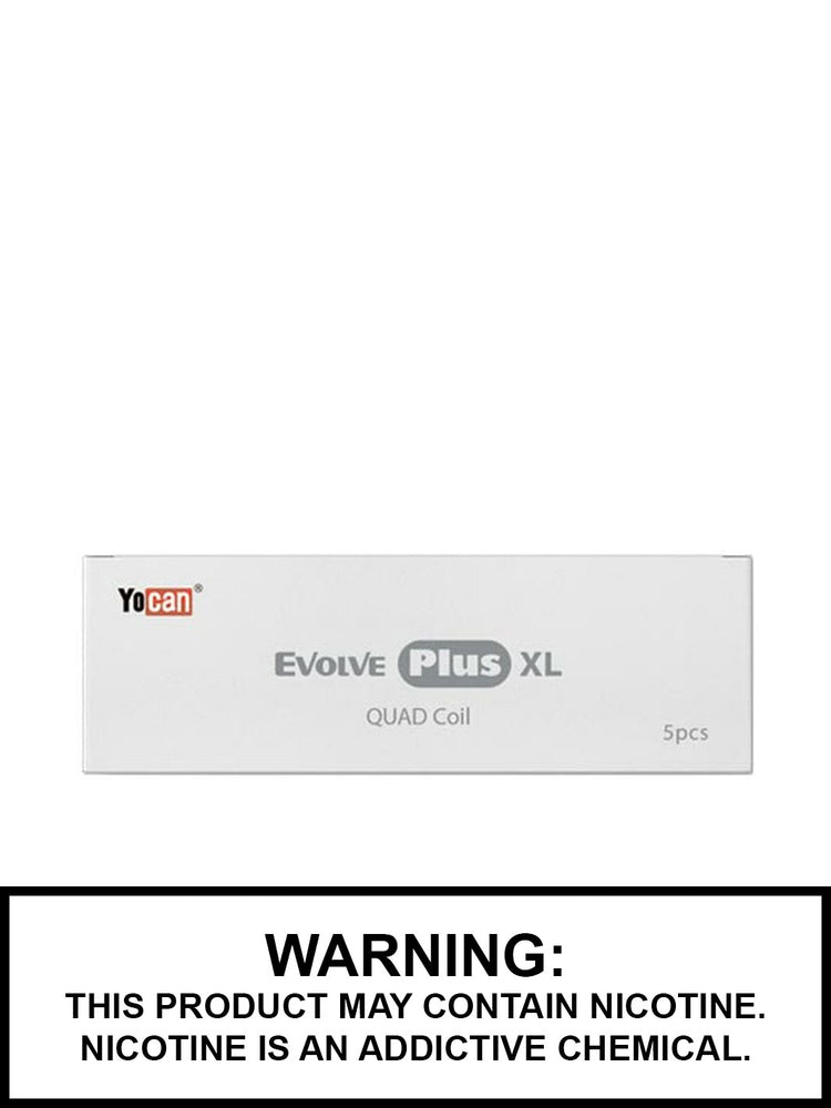 Yocan Evolve Plus XL Replacement Coils, Quartz, Vape360 Canada
